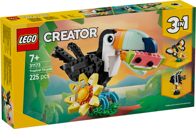 LEGO Creator Metsloomad: troopiline tuukan 31173L