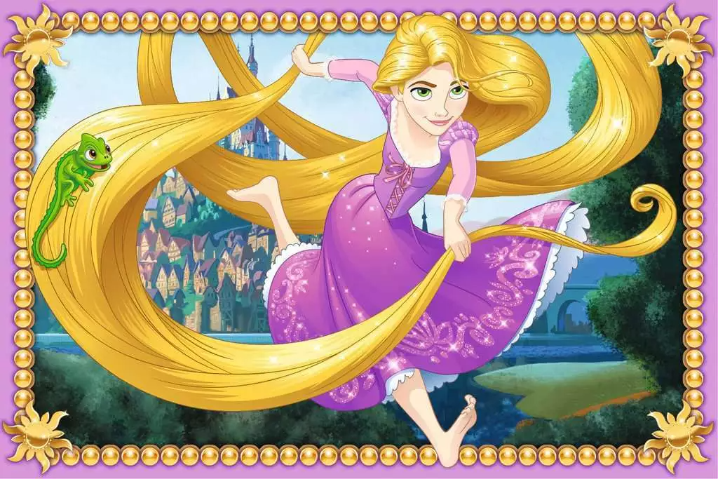 Ravensburger klotsipusle 6 tk Disney printsessid 074280V