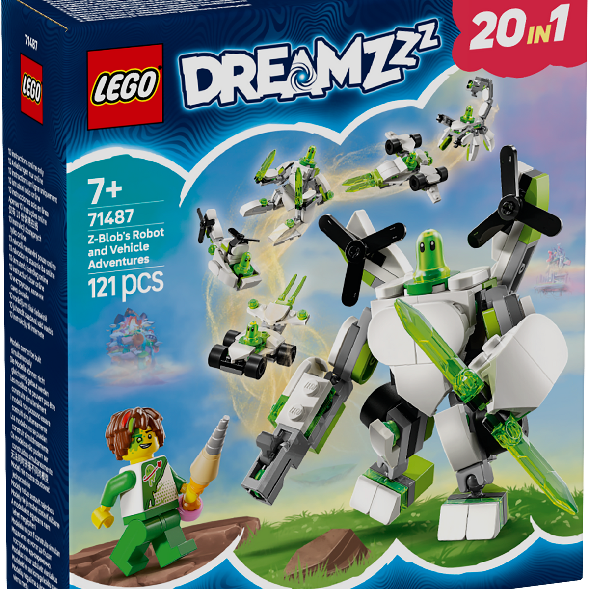 LEGO Dreamzzz Z-Blobi roboti ja sõiduki seiklused – Insplay