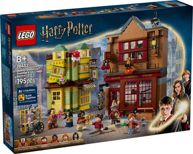 LEGO Harry Potter Kvaliteetsed lendluudpalli tarvikud ja jäätisekiosk 76452L