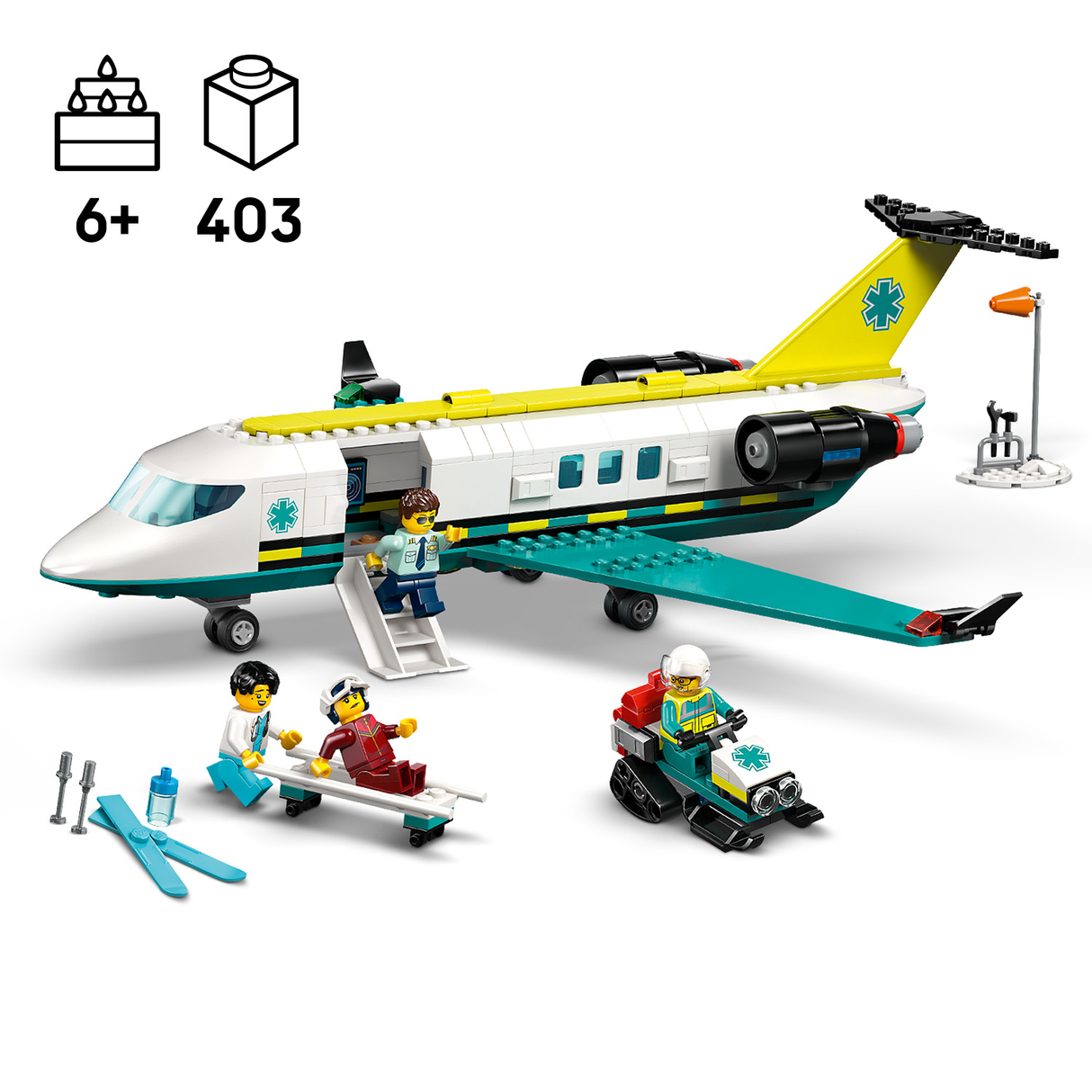LEGO City Kiirabilennuk 60465L
