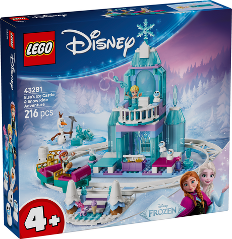 LEGO Disney Elsa jäälossi ja lumesõidu seiklus 43281L