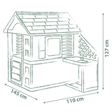 Smoby mängumaja köögiga 810738S