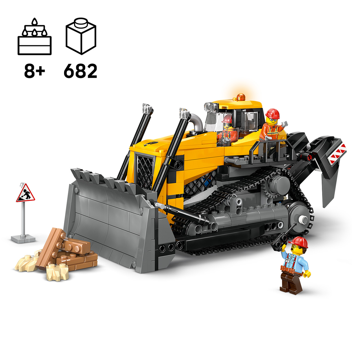 LEGO City Kollane buldooser esilaaduriga
 60466L