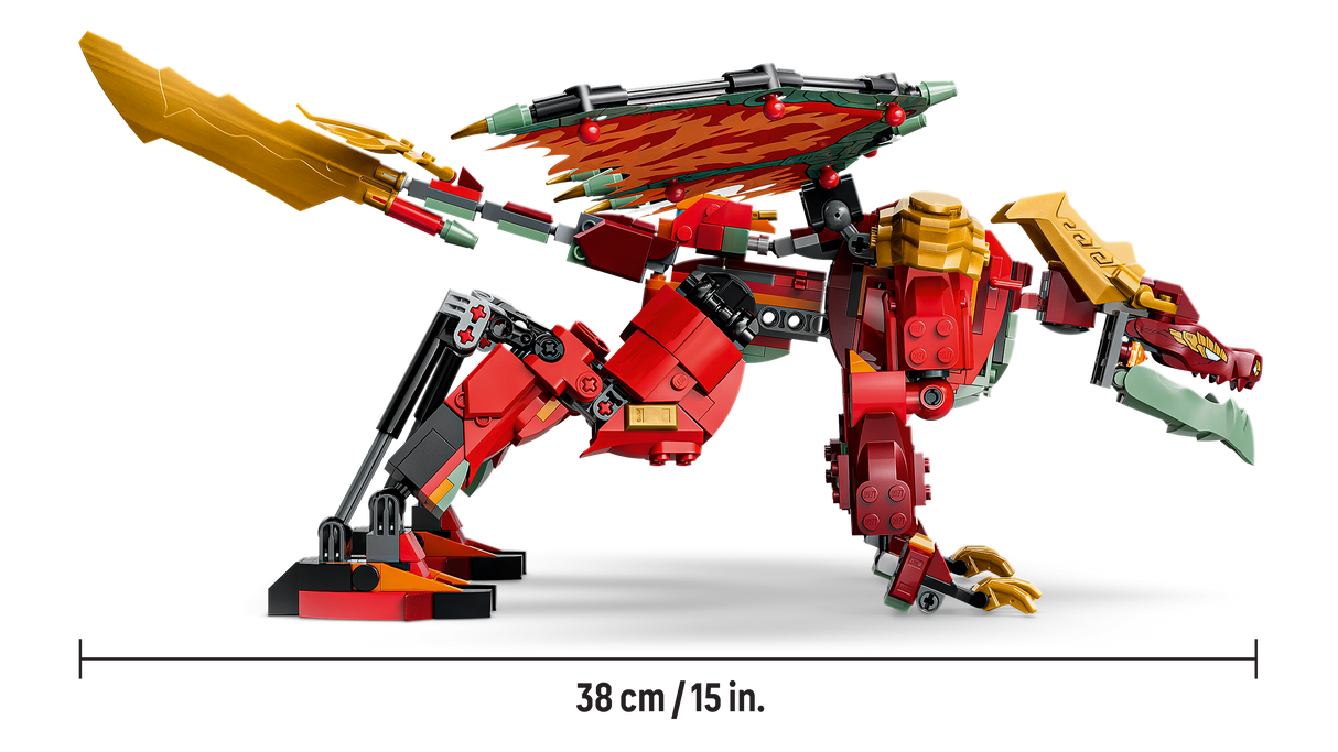 LEGO Ninjago Wyldfyre'i muutuv draakonirobot 71868L