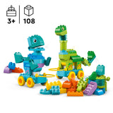 LEGO DUPLO Kolm ühes: dinosaurused ratastel
 10451L