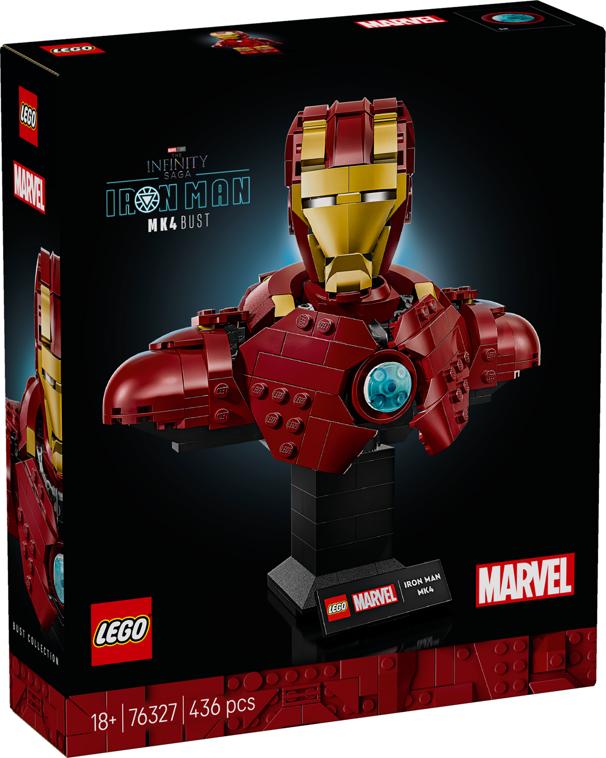 LEGO Marvel Iron Man MK4 büst 76327L