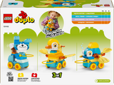 LEGO DUPLO Kolm ühes: loomad ratastel 10448L