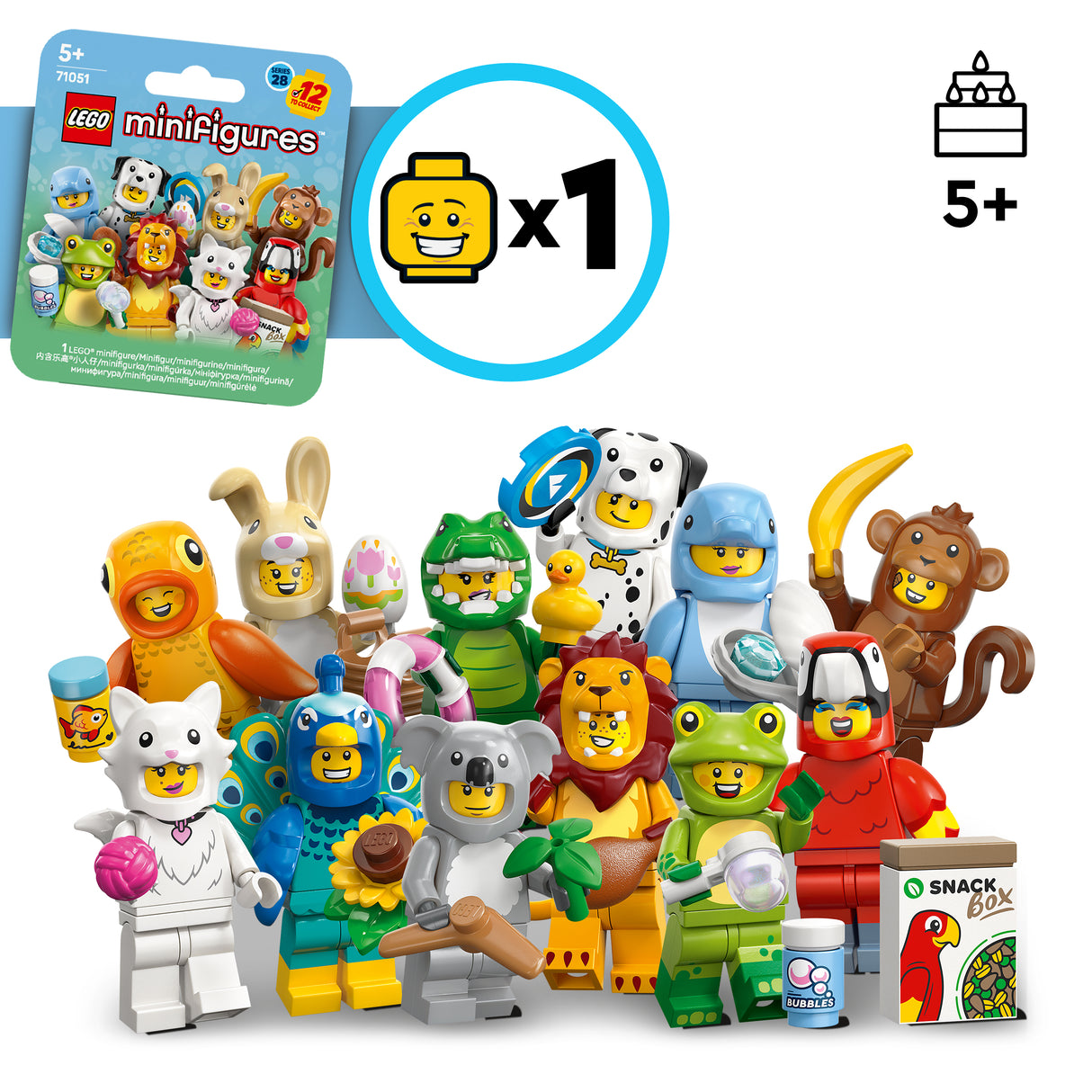 LEGO Minifigures Loomade 28. sari 71051L