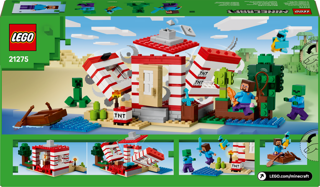 LEGO Minecraft TNT džunglimaja 21275L