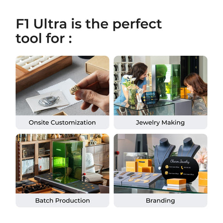 xTool F1 Ultra 20W kiud- ja dioodlasergraveerija: Klass 1 P5010383