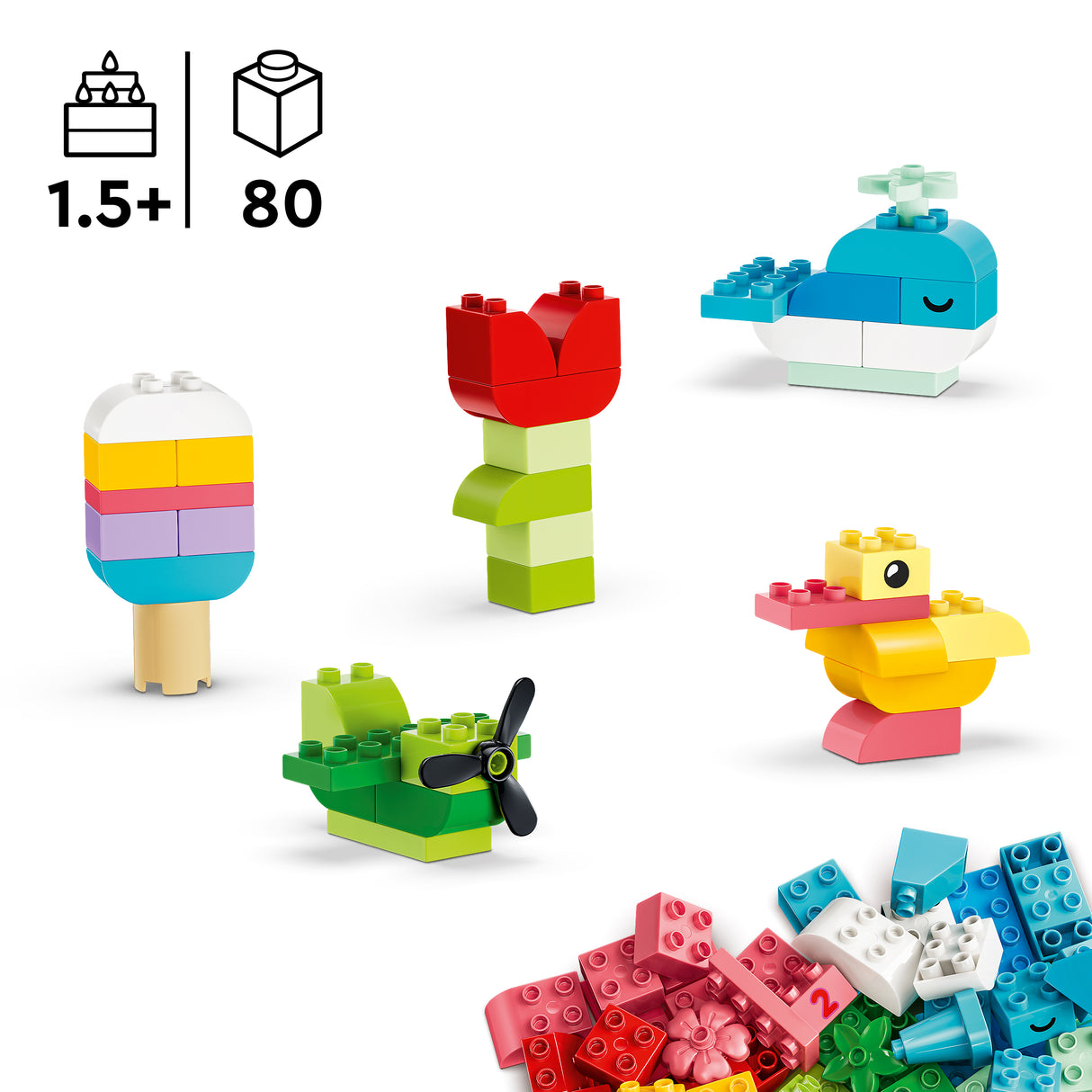LEGO DUPLO Classic Värviline loominguline kast 10479L