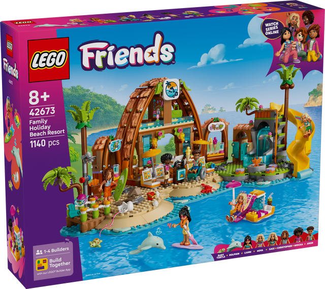 LEGO Friends Perepuhkuse rannakuurort
 42673L