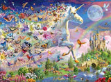 Ravensburger pimedas helendav pusle 200 tk: Muinasjutumaa 12000872V