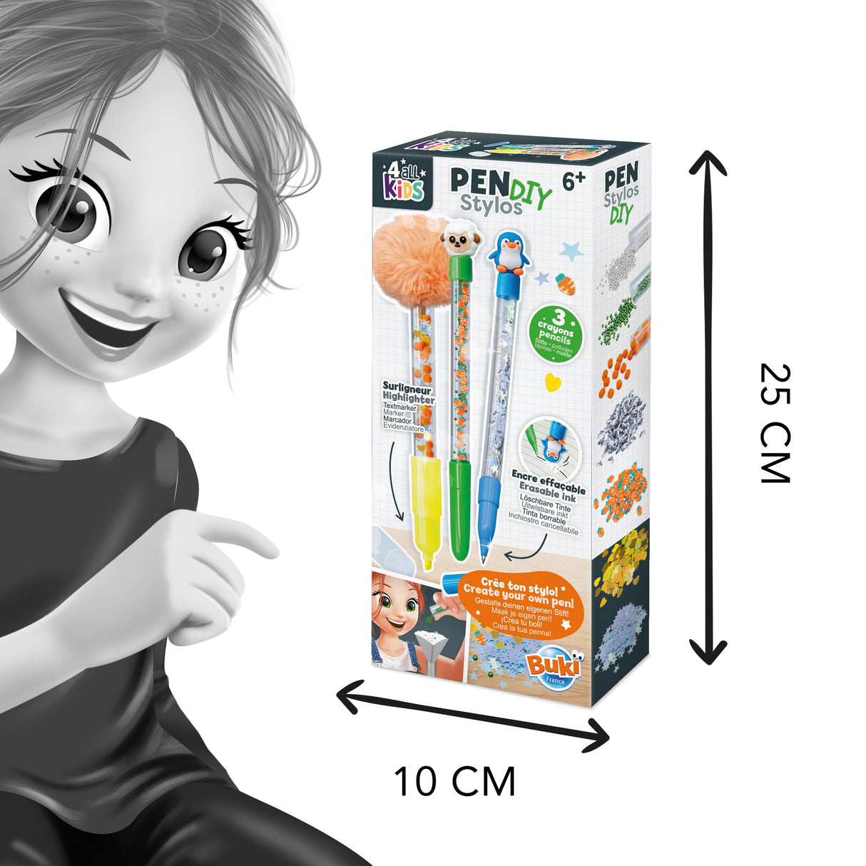 Buki meisterda oma pliiats - loomad FK009I