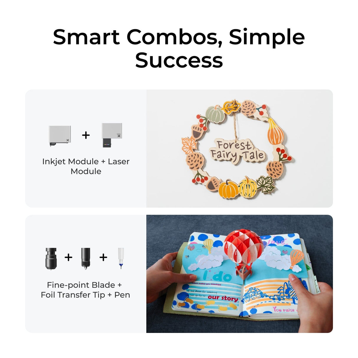 xTool M1 Ultra 20W neli-ühes meisterdamismasina Deluxe komplekt P1030692-DELUXE