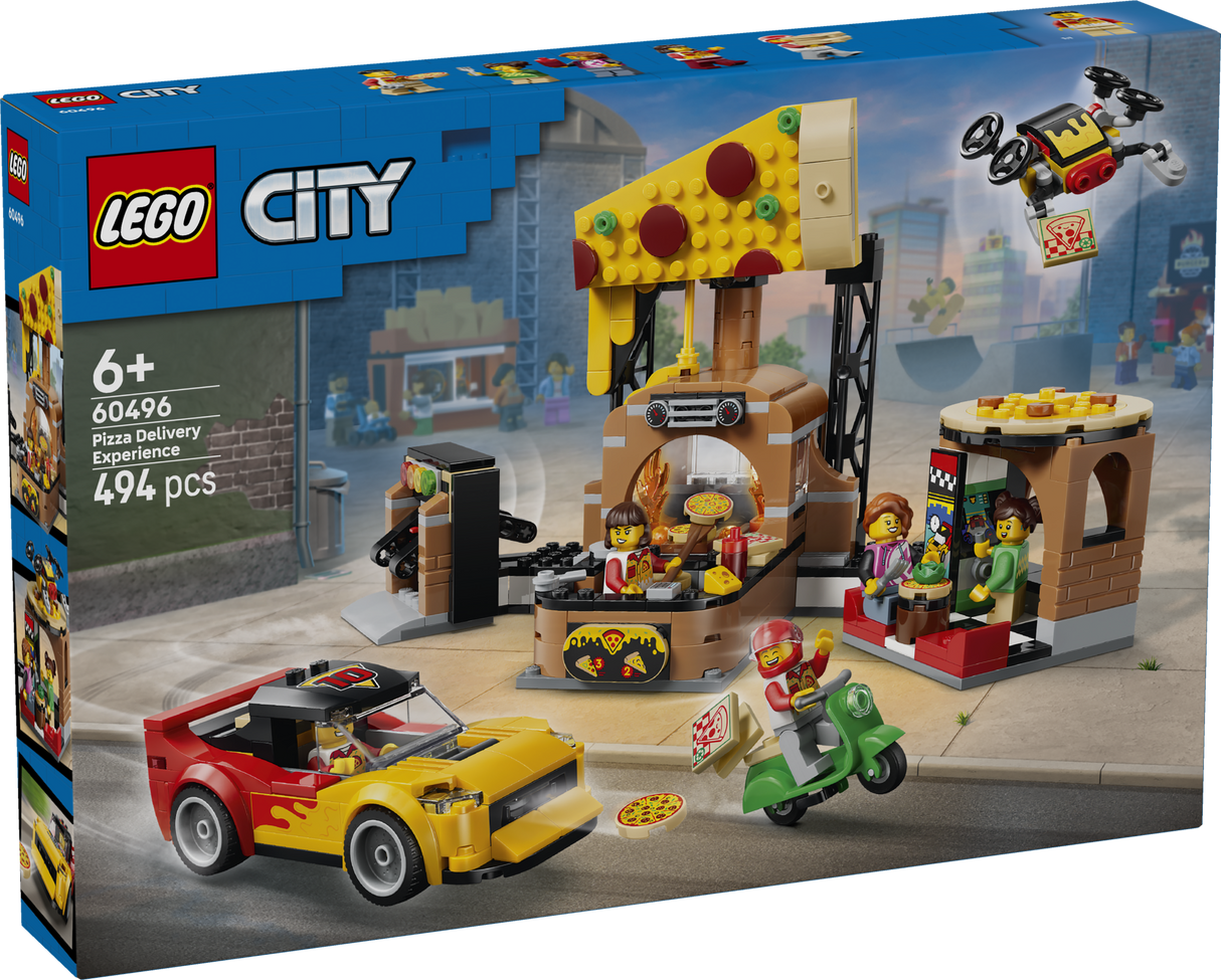 LEGO City Pitsakulleri kogemus sõidukitega 60496L