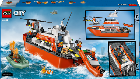 LEGO City Rannavalve päästepaat ja helikopter 60504L