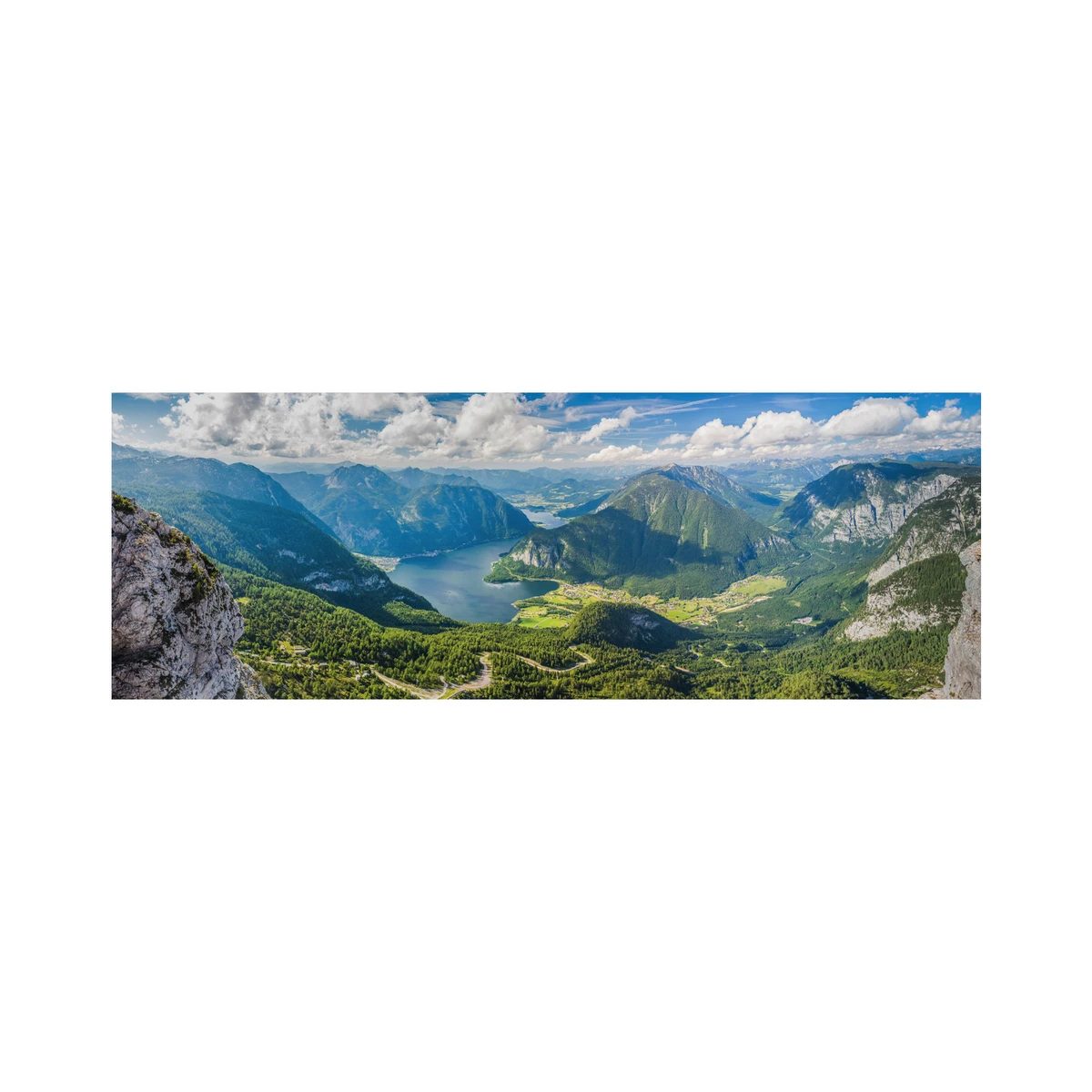 Dino panoraampusle 2000 tk: vaade Alpidele 56211D