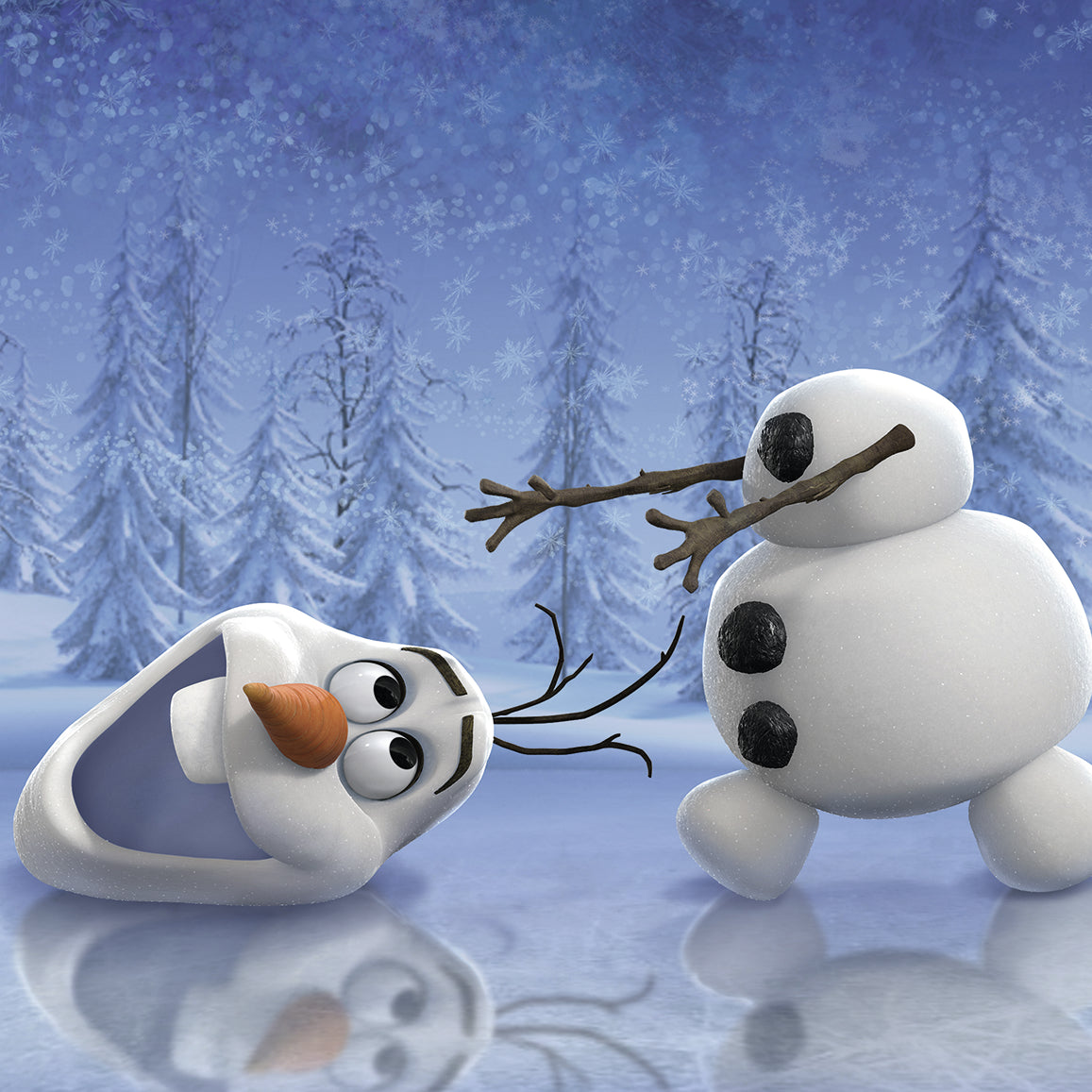 Ravensburger pusle 3x49 tk Lumekuninganna / Frozen 092642V