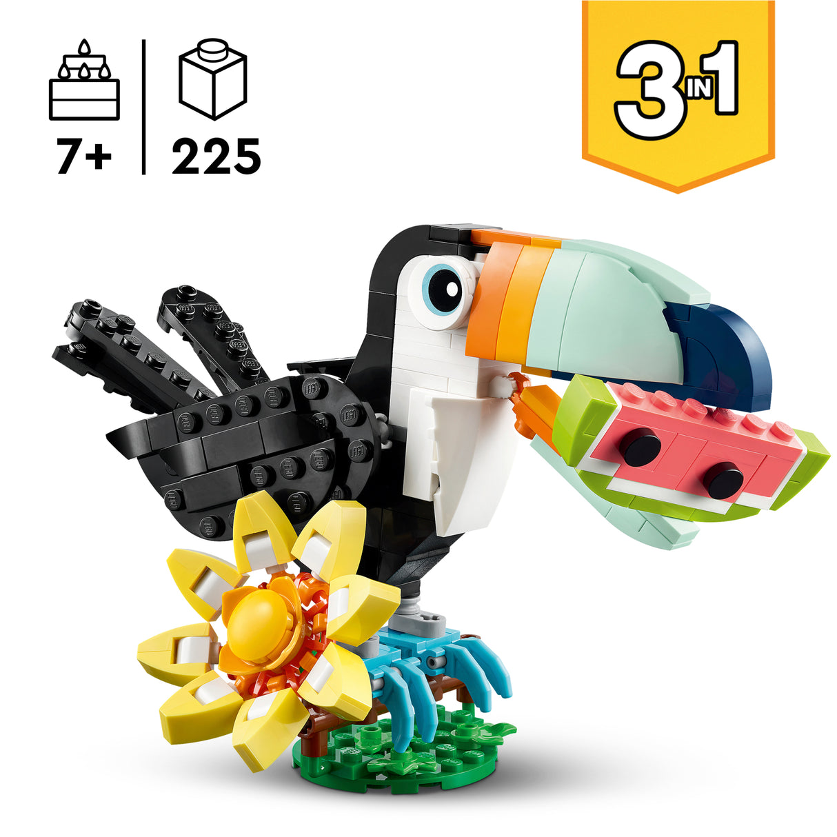 LEGO Creator Metsloomad: troopiline tuukan 31173L