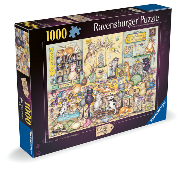 Ravensburger pusle 1000 tk: kasside munadepüha 12001755V