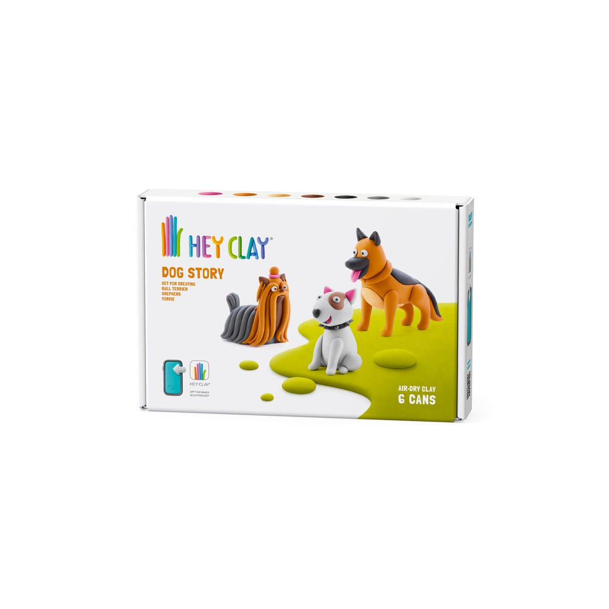 HEY CLAY voolimismass 6 tk: koerte valik 2 60048E