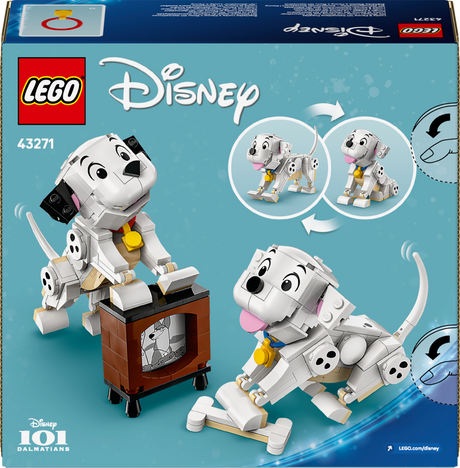 LEGO Disney Lucky ja penny 101 dalmaatsia koera kutsikat 43271L