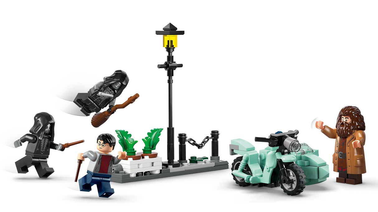 LEGO Harry Potter Hagridi ja Harry Privet Drive'i põgenemine 76459L