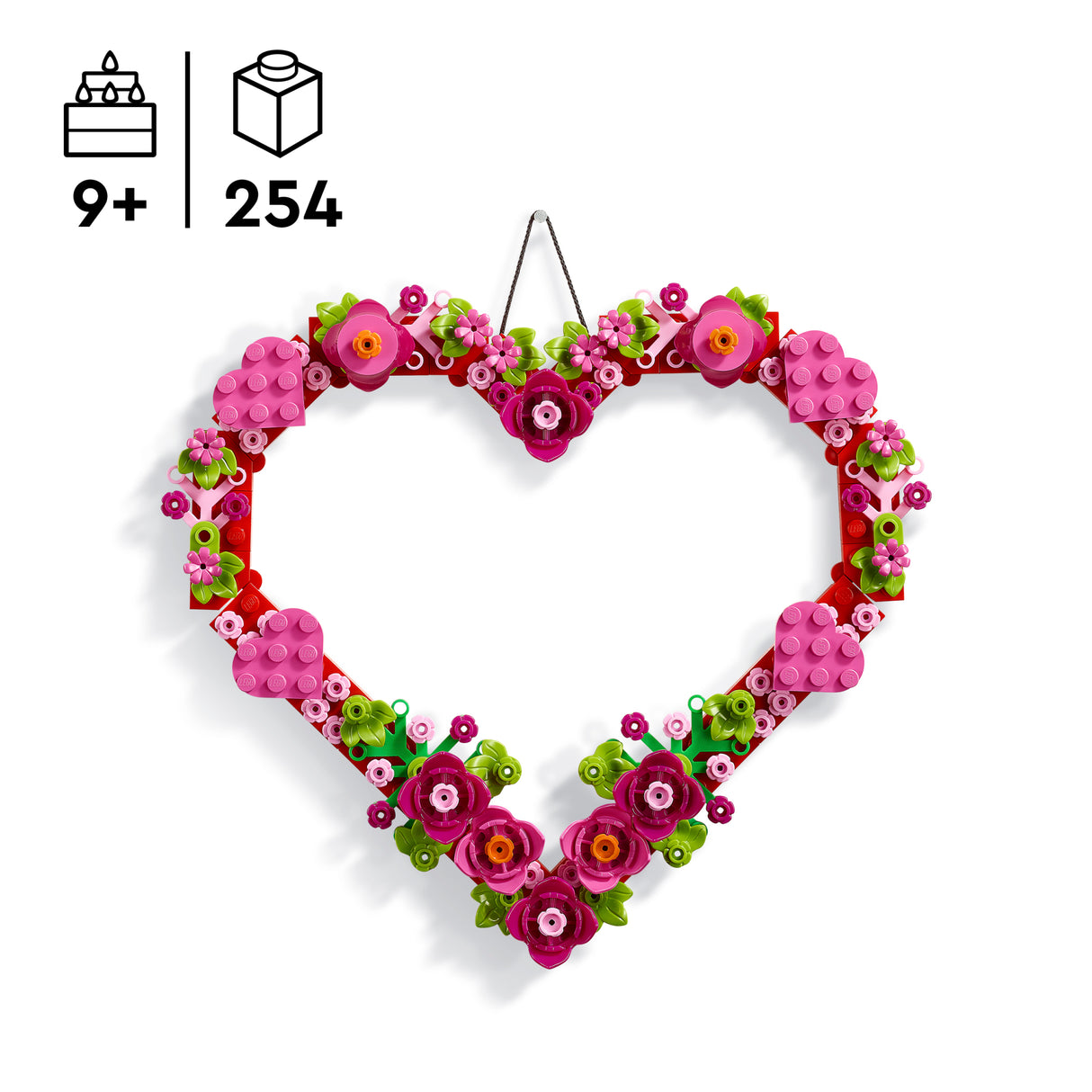 LEGO Südamekujuline ornament 40638L