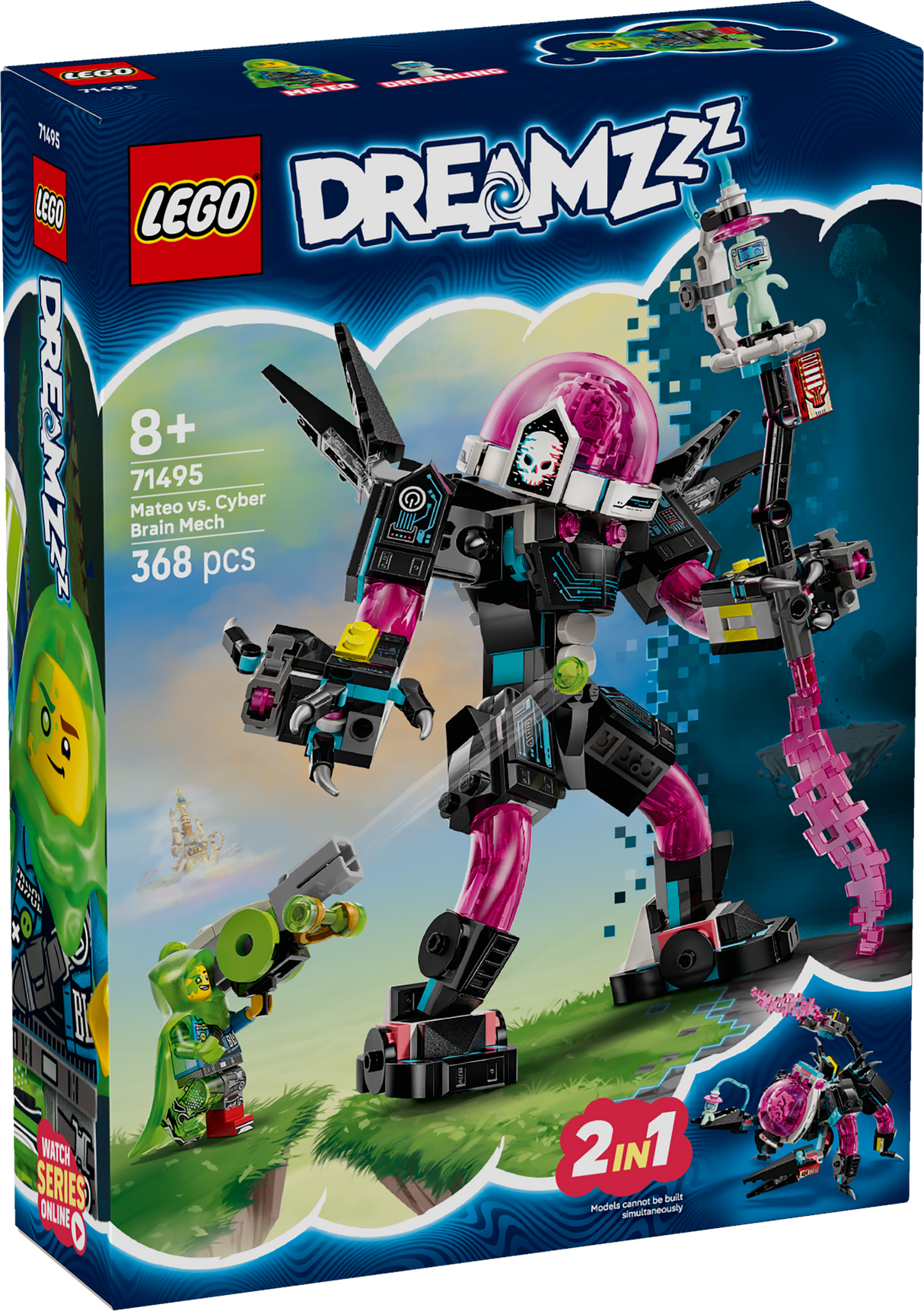 LEGO Dreamzzz Mateo vs. küberaju robot 71495L