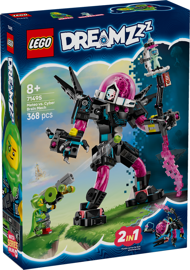 LEGO Dreamzzz Mateo vs. küberaju robot 71495L
