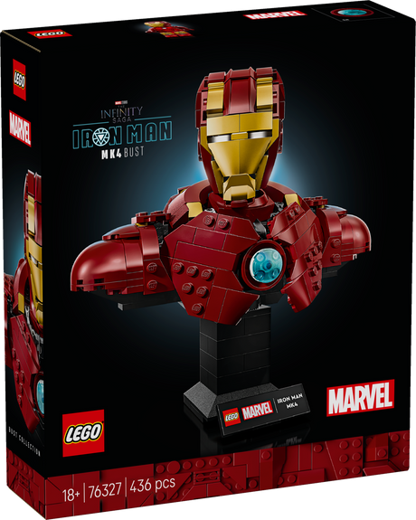 LEGO Marvel Iron Man MK4 büst 76327L