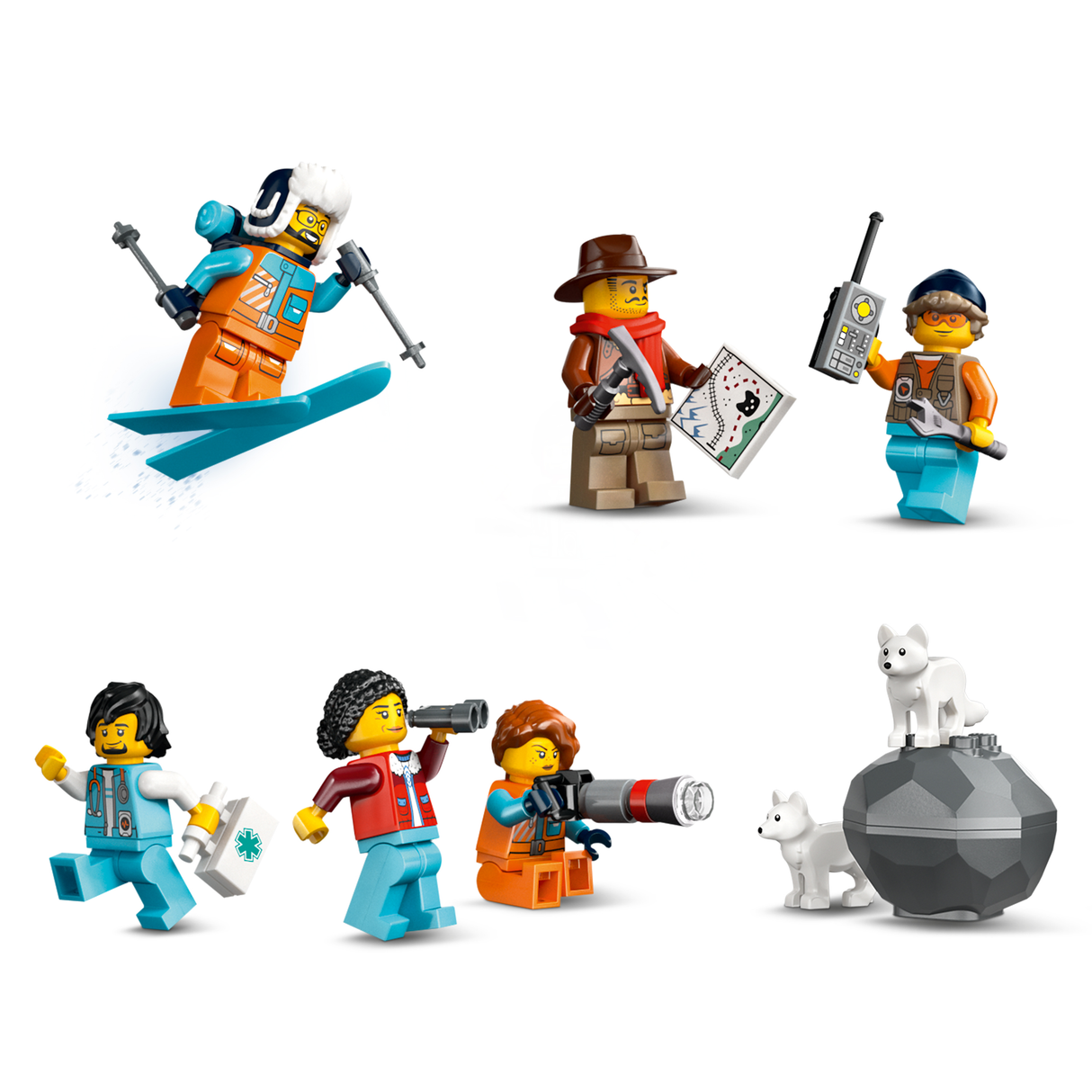 LEGO City Maadeavastajate arktika ekspressrong
 60470L