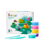 HEY CLAY voolimismass 15 tk: eksootilised loomad 15025E