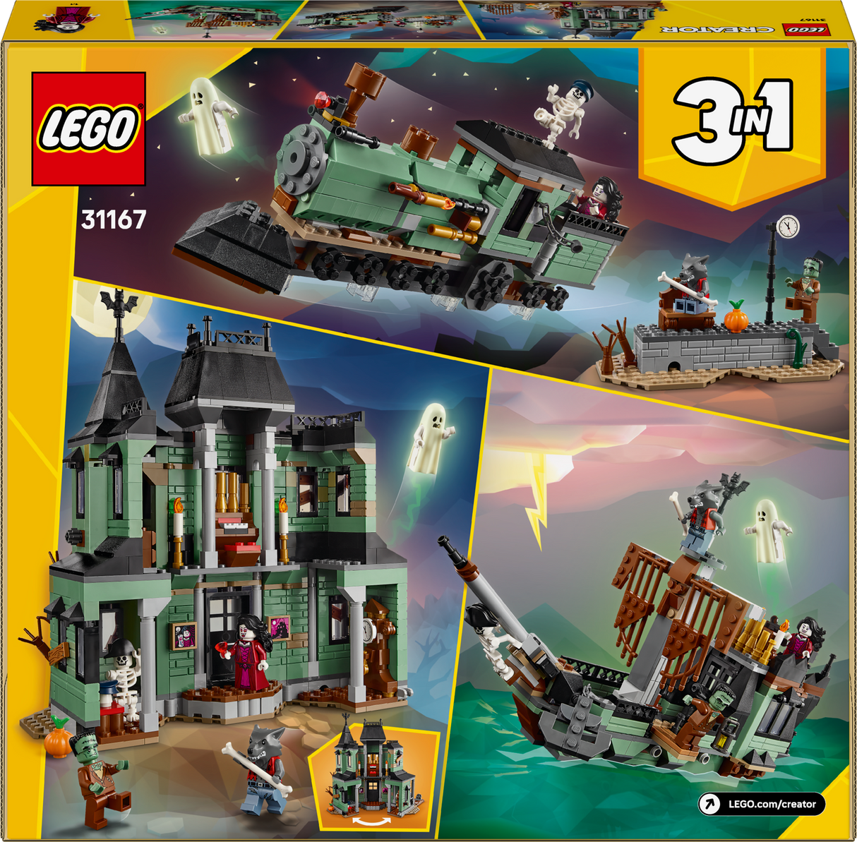 LEGO Creator Kummitav häärber 31167L