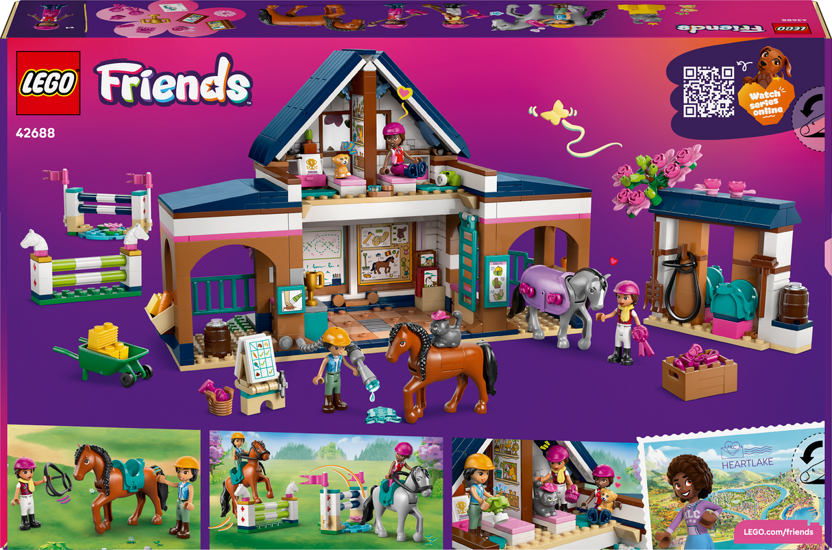 LEGO Friends Hobusetall ja ratsakool 42688L