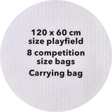 Bex Cornhole oakoti viskemäng: pro - kandekotiga 519-500