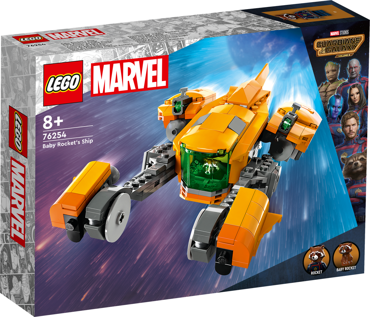 LEGO Super Heroes Beebi Rocketi laev 76254L