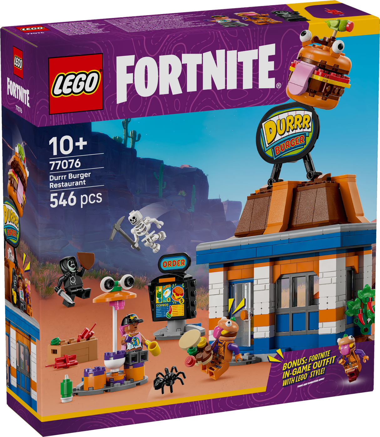 LEGO Fortnite Durrr burgeri restoran
 77076L