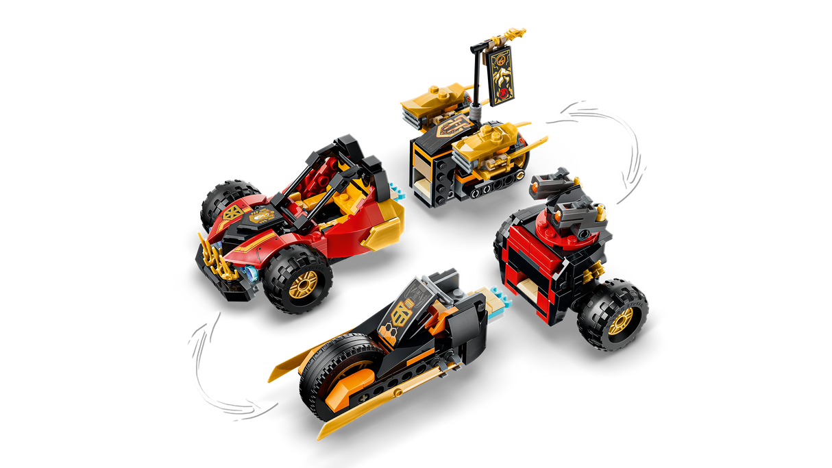 LEGO Ninjago Kai ja Cole'i kombineeritud sõidukid 71864L