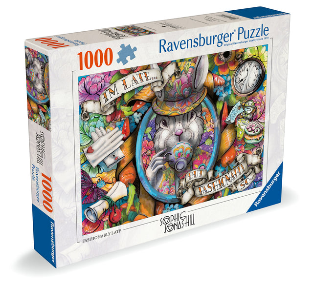 Ravensburger pusle 1000 tk: stiilne hilineja 12001712V