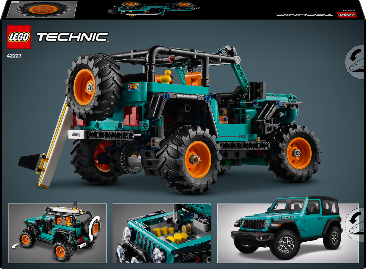 LEGO Technic Jeep Wrangler Rubicon linnamaastur 42227L