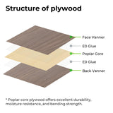 xTool laservineer: pähklipuu, 3mm 30*30cm, 6tk P5020089