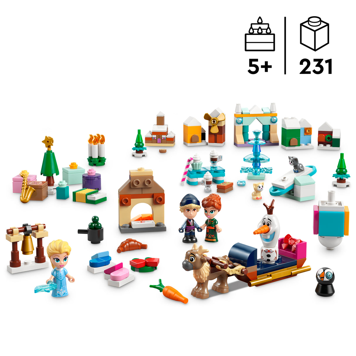 LEGO Disney Frozen Advendikalender 2025 43273L