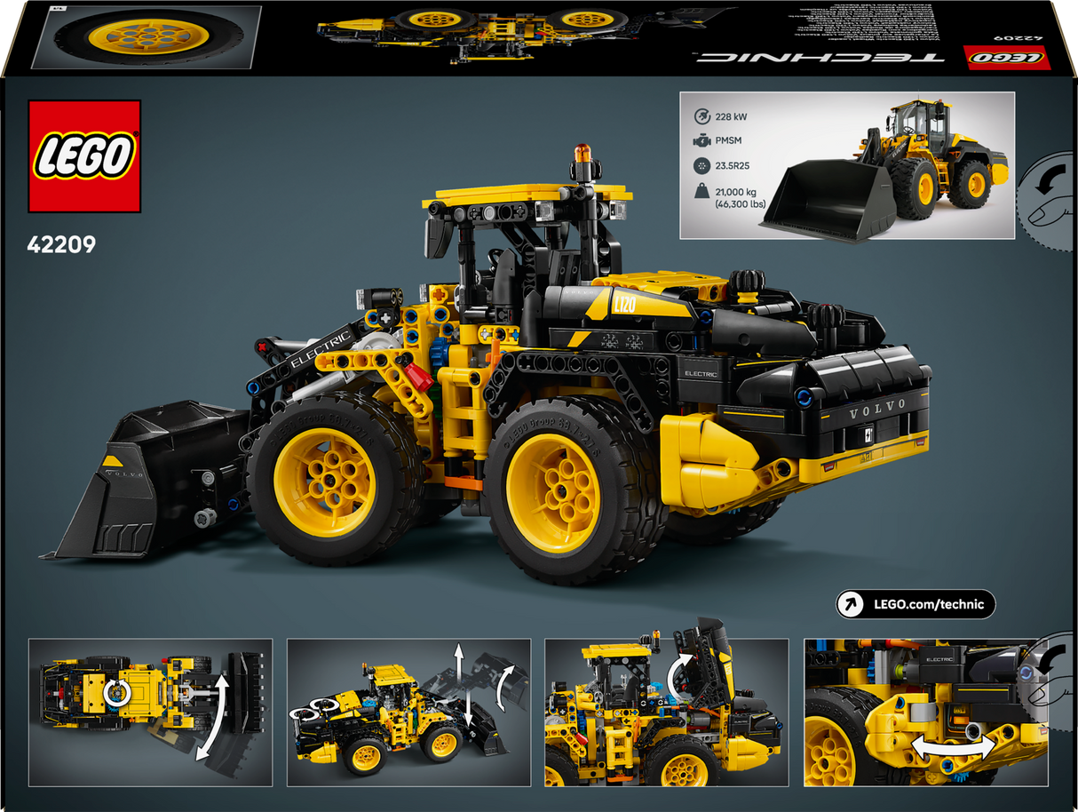 LEGO Technic Volvo l120 electric rataslaadur
 42209L