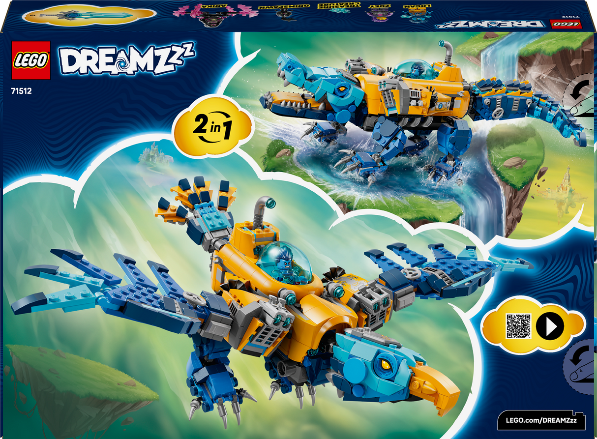 LEGO DREAMZzz Krokodilli allveelaev 71512L