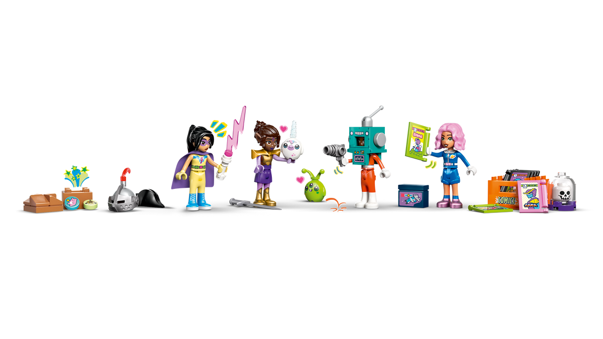 LEGO Friends Koomiksite ja mängude pood 42674L