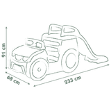 Smoby kolm-ühes auto liumäe ja liivakastiga 840207S