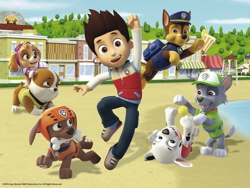 Ravensburger klotsipusle 12 tk Käpa patrull 074242V